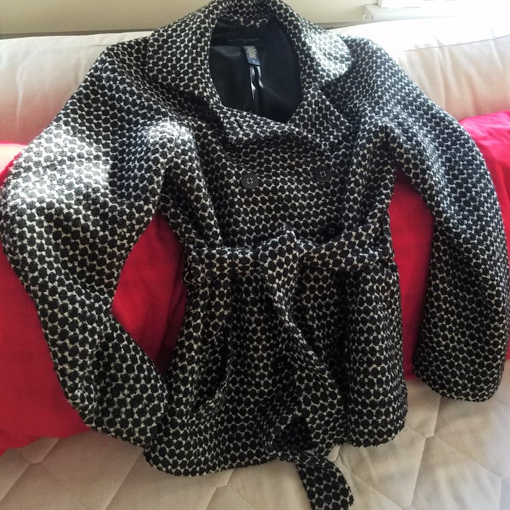 Banana Republic black and white jacket size small/medium